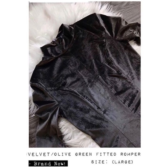 REHAB - VELVET ROMPER - Picture 5 of 7